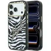 Karl Lagerfeld IML Zebra Glitter MagSafe Case (iPhone 17 Pro Max/18 Pro Max)