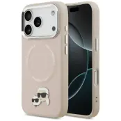 Karl Lagerfeld iPhone 17 Pro Max Mobilskal MagSafe Karl Och Choupette Pins