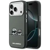 Karl Lagerfeld Mobilskal För iPhone 17 Pro Max Magsafe IML Peekaboo Logo
