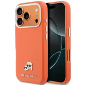 Karl Lagerfeld Mobilskal För iPhone 17 Pro Max MagSafe Karl Head Logo - Orange