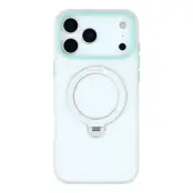 KIGC Mobilskal till iPhone 17 Pro Max Rotating Kickstand - Transparent