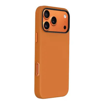 KZDOO iPhone 17 Pro Max Mobilskal MagSafe PU + PC Shockproof - Orange (Orange)