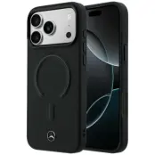 Mercedes Mobilskal För iPhone 17 Pro Max MagSafe Läder 3D - Svart