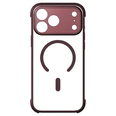 MOMAX iPhone 17 Pro Max Mobilskal Airbag MAAP25 - Vinröd