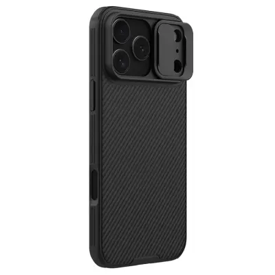 NILLKIN iPhone 17 Pro Max Mobilskal Slide Kamera Lid - Svart