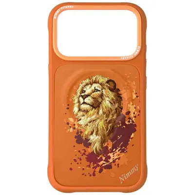 Nimmy iPhone 17 Pro Max Mobilskal MagSafe Lion - Orange