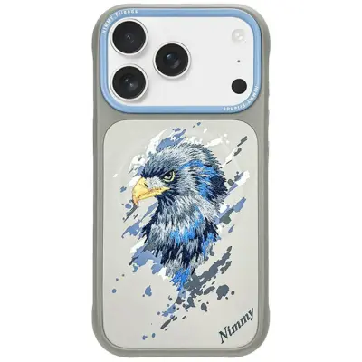 Nimmy Mobilskal För iPhone 17 Pro Max MagSafe Eagle - Grå