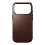 Nomad Modern Horween Leather Case (iPhone 17 Pro Max/18 Pro Max) - Svart