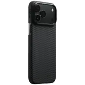 PITAKA iPhone 17 Pro Max Mobilskal MagSafe Ultra-Slim - Svartgrå