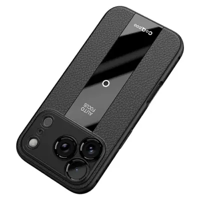 Q.COO iPhone 17 Pro Max Mobilskal Acrylic PU + TPU Shockproof