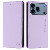RINACASIS iPhone 17 Pro Max Plånboksfodral RC01 RFID - Ljuslila