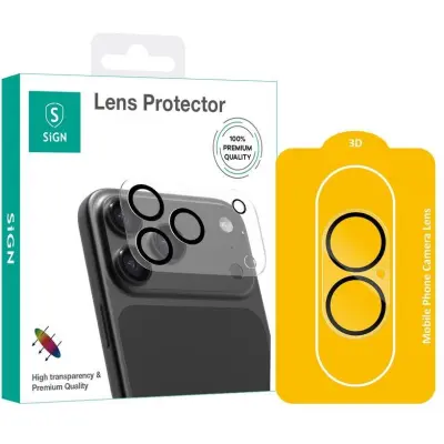 SiGN Lens Protector Tempered Glass (iPhone 17 Pro Max)