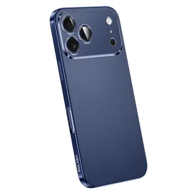 SULADA iPhone 17 Pro Max Mobilskal Electroplating Nature Matte - Blå