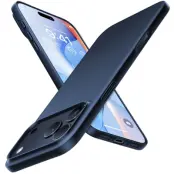 TORRAS iPhone 17 Pro Max Mobilskal MagSafe Shockproof - Mörkblå