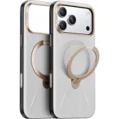 Torras Ostand Q3 Vegskin (iPhone 17 Pro Max) - Grå