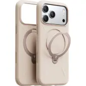 Torras Ostand Spin Silicone (iPhone 17 Pro Max) - Beige