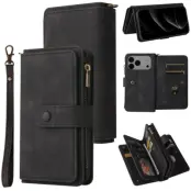 Trolsk Fodral med Kortfack (iPhone 17 Pro Max) - Blå