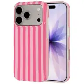 Trolsk Randigt Skal (iPhone 17 Pro Max/18 Pro Max) - Lila