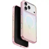 UNIQ iPhone 17 Pro Max Mobilskal MagSafe Iridescia - Rosa Prisma