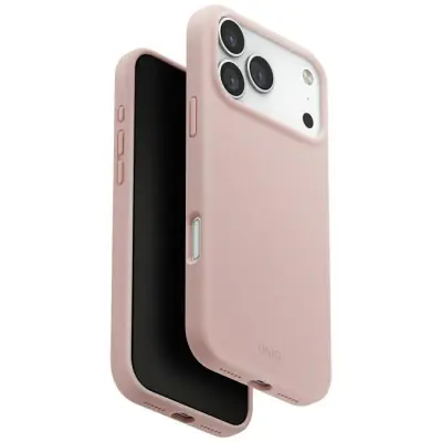 UNIQ iPhone 17 Pro Max Mobilskal MagSafe Lino - Rosa