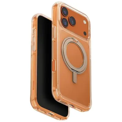 UNIQ iPhone 17 Pro Max Mobilskal Swivix 360 Rotating Kickstand - Guld