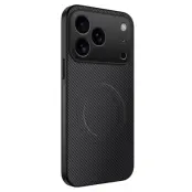 WANLONFENG iPhone 17 Pro Max Mobilskal MagSafe Carbon Fiber TQ