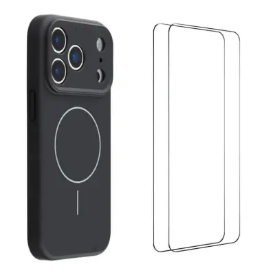 WANLONFENG iPhone 17 Pro Max Mobilskal MagSafe XQ1 - Svart