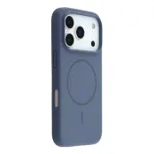 X-LEVEL Mobilskal till iPhone 17 Pro Max MagSafe Flytande Silikon Blå