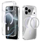 ABEEL iPhone 17 Pro Mobiskal MagSafe Anti Scratch - Lila