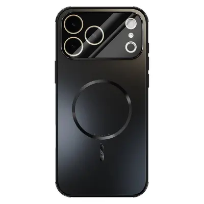 ABEEL iPhone 17 Pro Mobilskal Magnetiskt TPU PC KylSvart