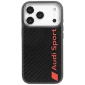 Audi Mobilskal till iPhone 17 Pro MagSafe Carbon Fiber R8 - Svart