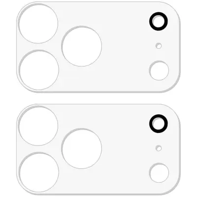 Trolsk Camera Lens Glass - 2-pack (iPhone 17 Pro)