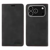 BETOPNICE iPhone 17 Pro Plånboksfodral Konstläder - Svart