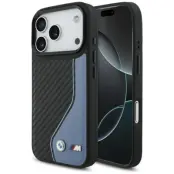 BMW iPhone 17 Pro Mobilskal MagSafe M Carbon Logo - Blå