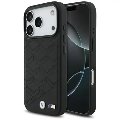 BMW Mobilskal till iPhone 17 Pro MagSafe M Shape Logo - Svart