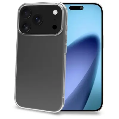 Celly iPhone 17 Pro Mobilskal Gelskin TPU - Transparent