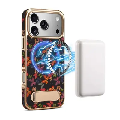 DENIOR iPhone 17 Pro Mobilskal MagSafe A25+4 - Svart