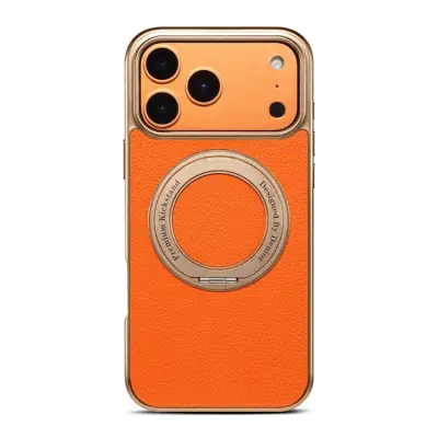 DENIOR iPhone 17 Pro Mobilskal Magsafe D23+2 - Orange (Orange)