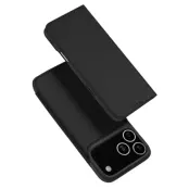 Dux Ducis iPhone 17 Pro Plånboksfodral Skin Pro - Svart