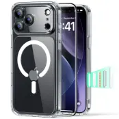 ESR iPhone 17 Pro Mobilskal Magsafe Classic Hybird - Clear