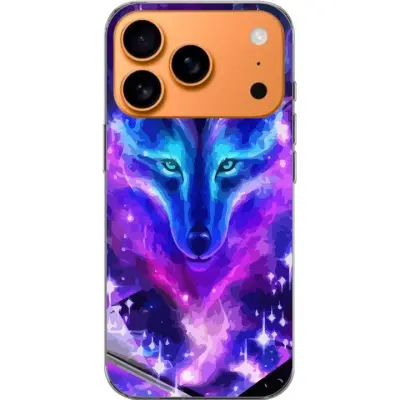 Mobilskal till Apple iPhone 17 Pro med Neon Varg