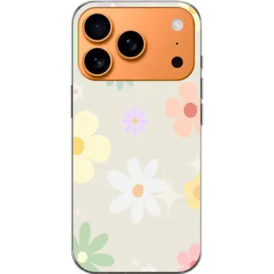 Mobilskal till Apple iPhone 17 Pro med fejdande blommor
