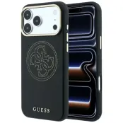 Guess Mobilskal För iPhone 18 Pro/iPhone 17 Pro Magsafe Perforated 4G Gold Logo