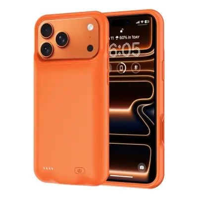 iPhone 17 Pro Batteriskal 6000mAh A29S (Orange)