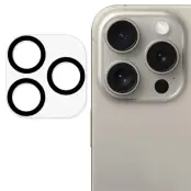 iPhone 17 Pro Härdat Glas Kameralinsskydd - Svart
