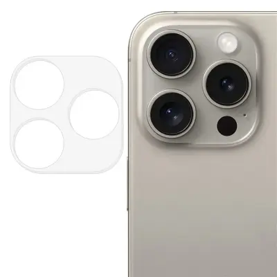 iPhone 17 Pro Härdat Glas Kameralinsskydd - Transparent
