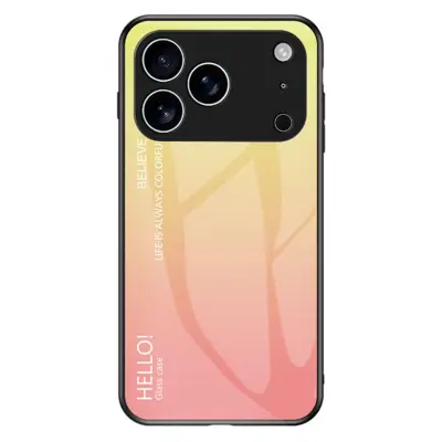 iPhone 17 Pro Mobilskal Anti-Scratch - Gradient Gul