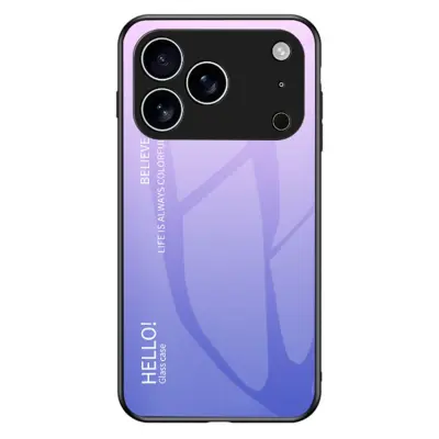 iPhone 17 Pro Mobilskal Anti-Scratch - Gradient Rosa/Lila