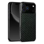 Mobilskal till iPhone 17 Pro Aramid Fiber Shockproof - Grön