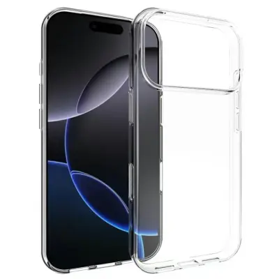 iPhone 17 Pro Mobilskal Crystal Clear TPU - Transparent